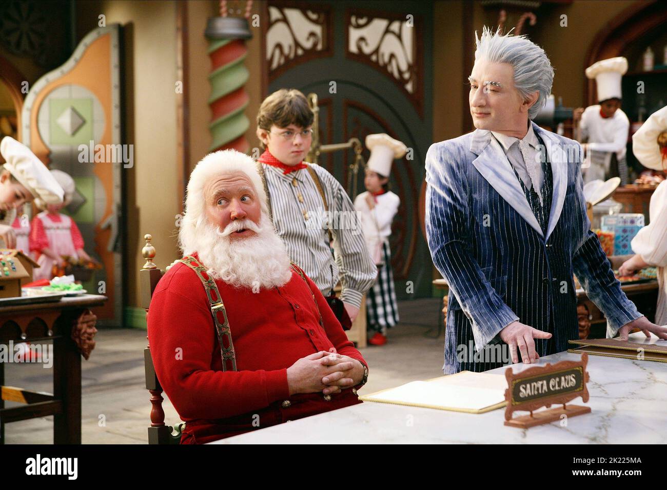 TIM ALLEN, SPENCER BRESLIN, MARTIN SHORT, THE SANTA CLAUSE 3: THE ESCAPE CLAUSE, 2006 Stock Photo