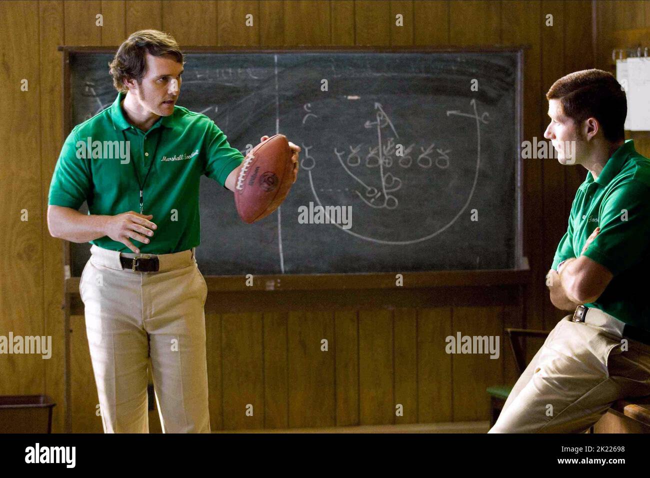 MATTHEW MCCONAUGHEY, MATTHEW FOX, WE ARE MARSHALL, 2006 Stock Photo