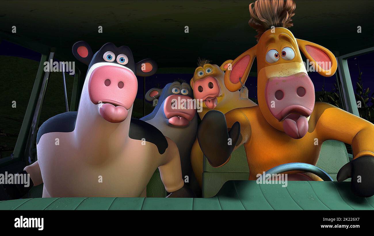 OTIS,BUD,EDDY,IGG, BARNYARD, 2006 Stock Photo - Alamy