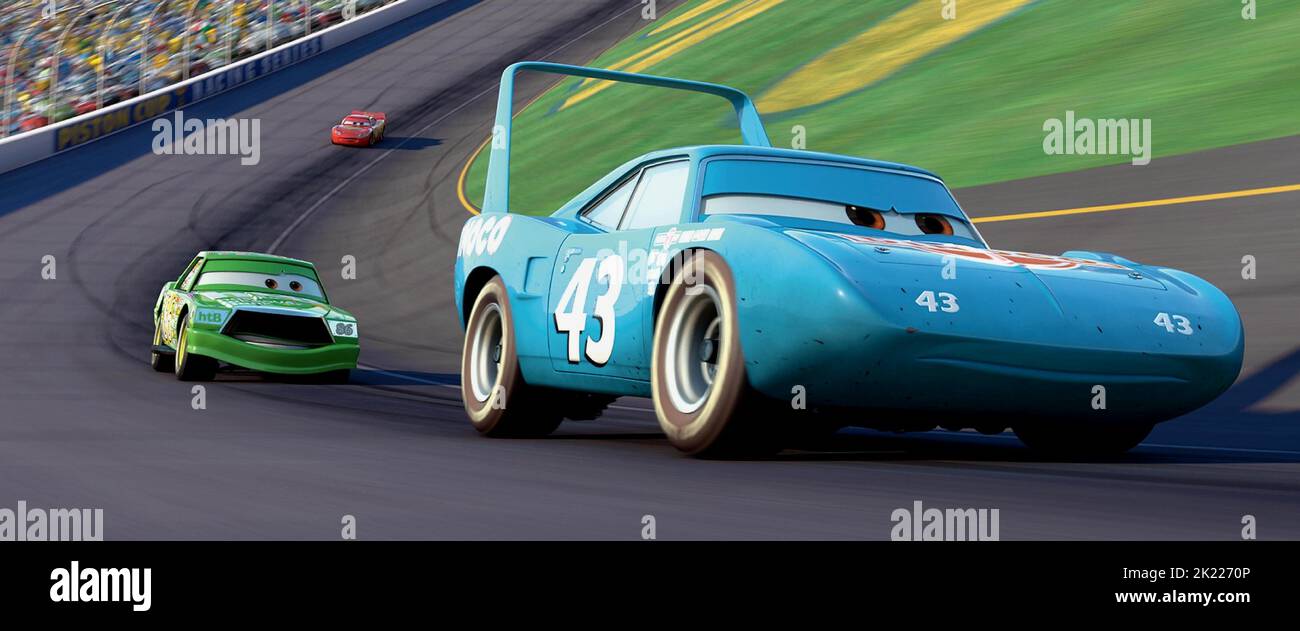 MCQUEEN,HICKS,KING, CARS, 2006 Stock Photo