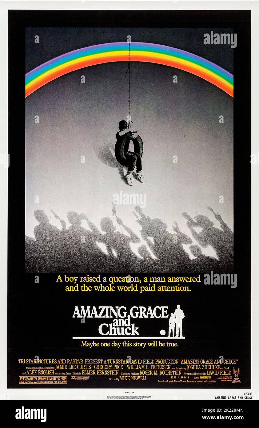 MOVIE POSTER, AMAZING GRACE AND CHUCK, 2006 Stock Photo