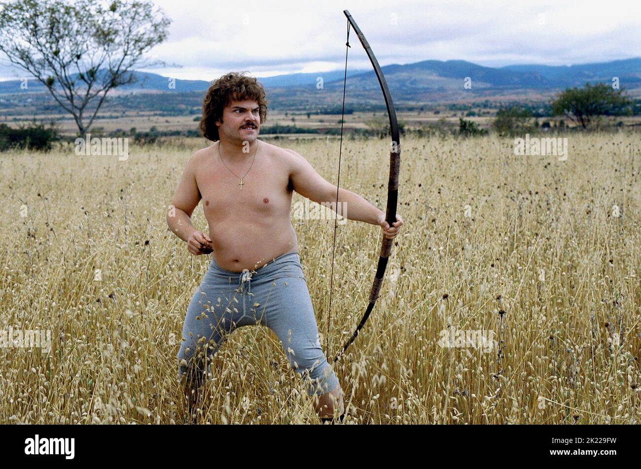 Affiche De Film 12x18 Signée Jack Black - Nacho Libre, Bowser - Authentifiée