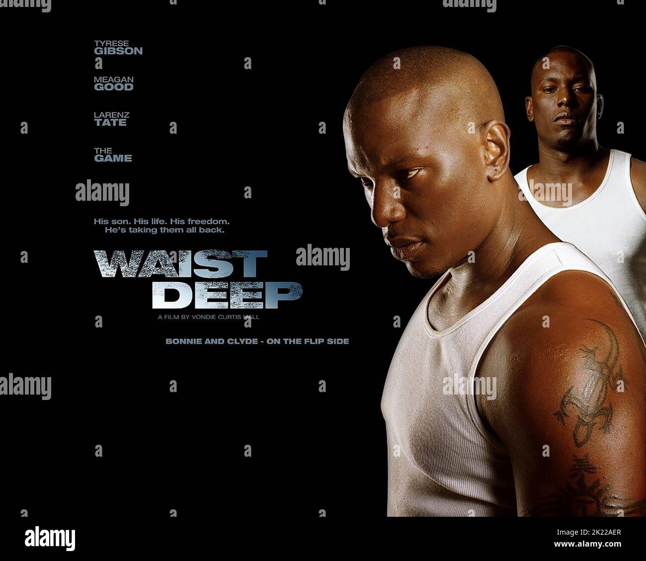 TYRESE GIBSON POSTER, WAIST DEEP, 2006 Stock Photo Alamy