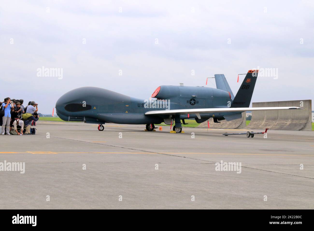 Northrop Grumman RQ4 Global Hawk at Yokota Air base Tokyo Stock Photo Alamy