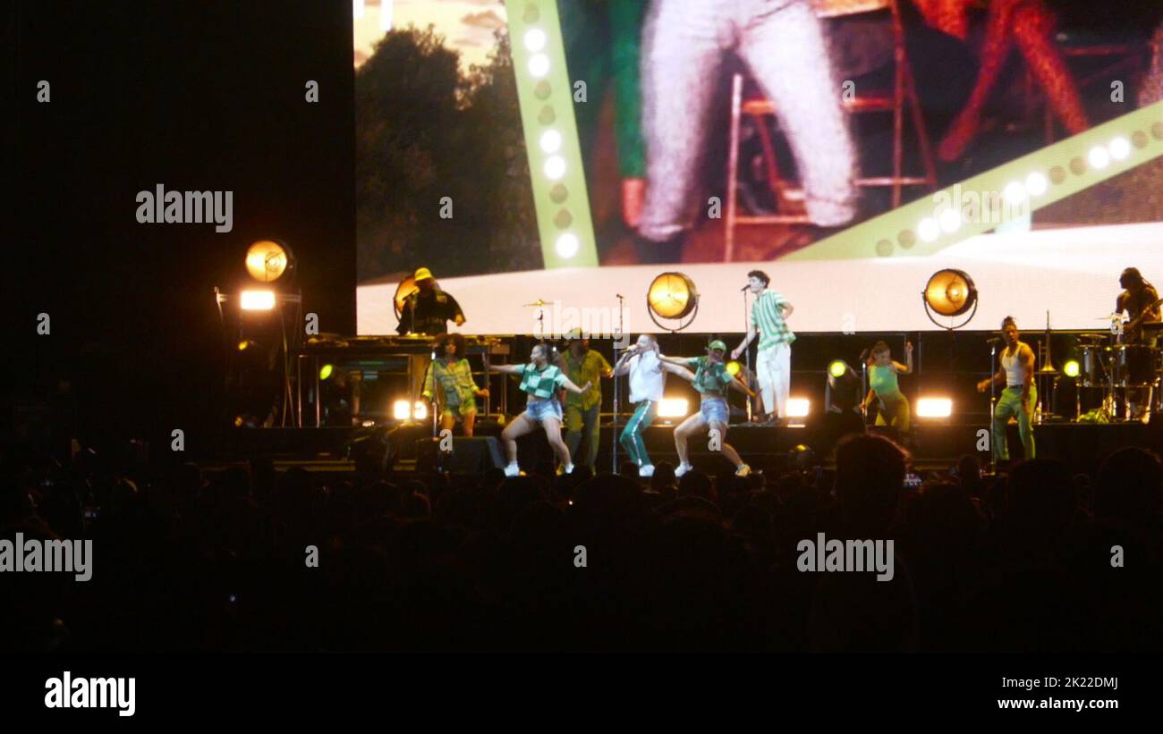 Los Angeles, California, USA 15th September 2022 Singer/rapper ...