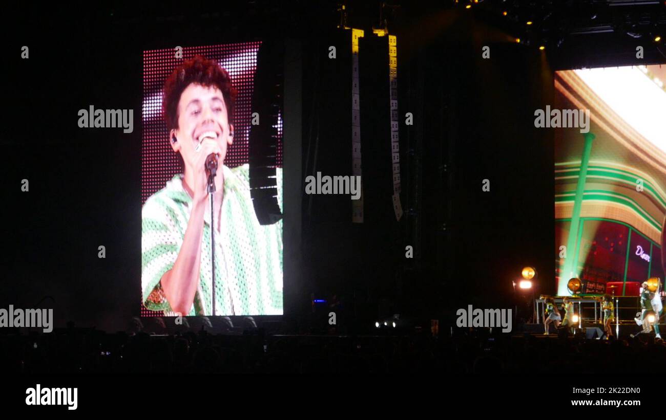 Los Angeles, California, USA 15th September 2022 Singer/rapper ...