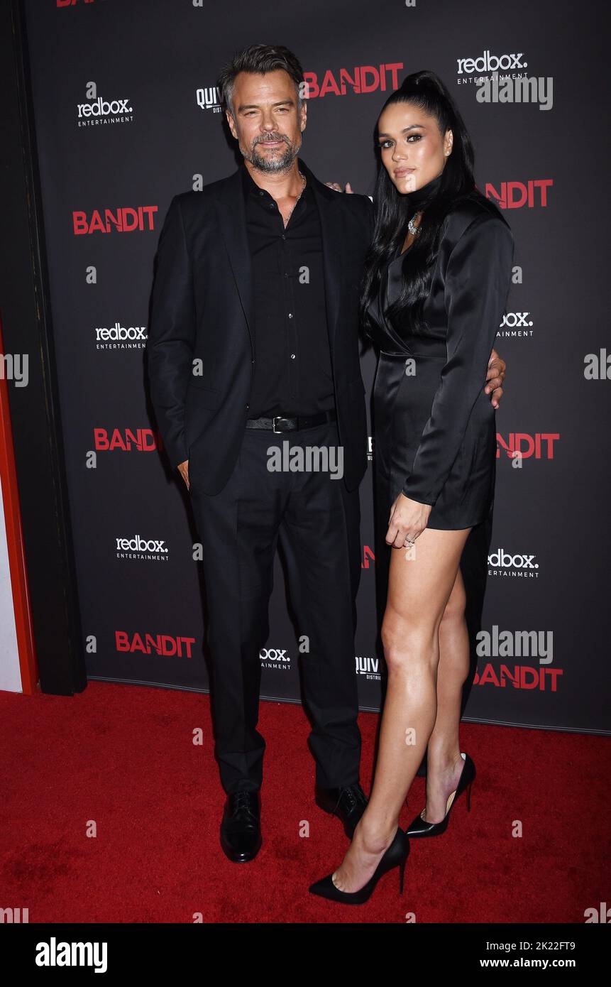 Los Angeles, California, September 21, 2022, Josh Duhamel and Audra
