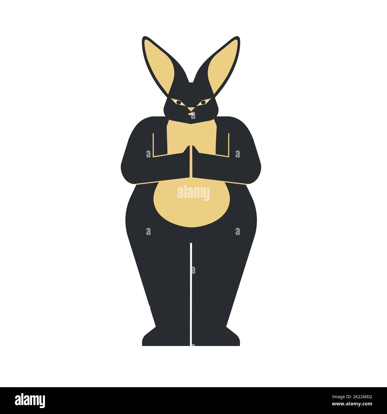 肉質画　Rabbit サインあり　箱あり 肉質画 Rabbit サインあり 箱あり