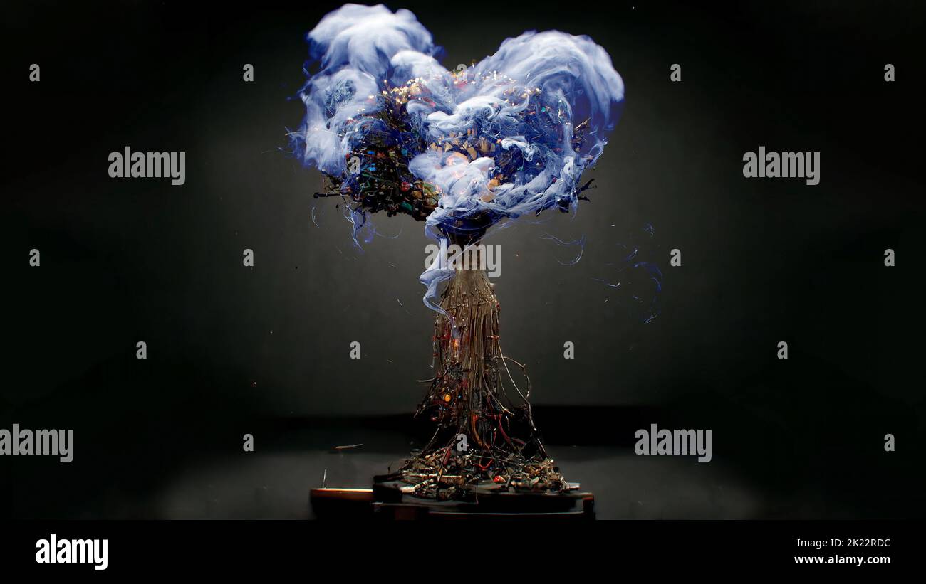 Steampunk illustration hi-res stock photography and images - Alamy