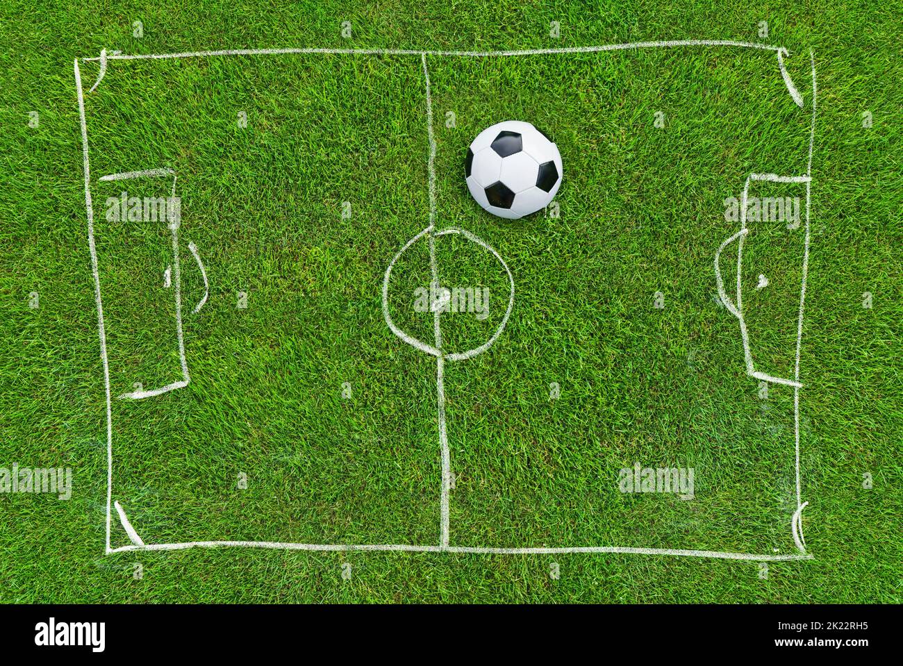 Soccer Strategy. Tactics. On the chalkboard Stock Photo Alamy