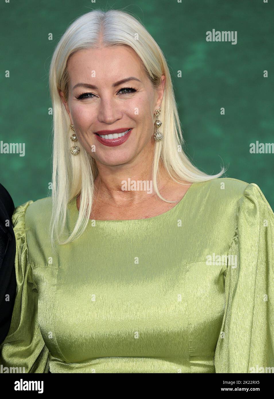 Sep 21, 2022 - London, England, UK - Denise Van Outen attending Amsterdam European premiere, Odeon Luxe, Leicester Square Stock Photo