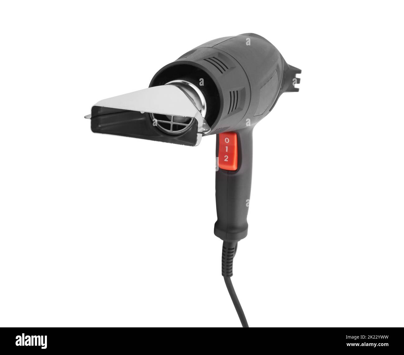 Hot air gun isolated on a white background Stock Photo - Alamy