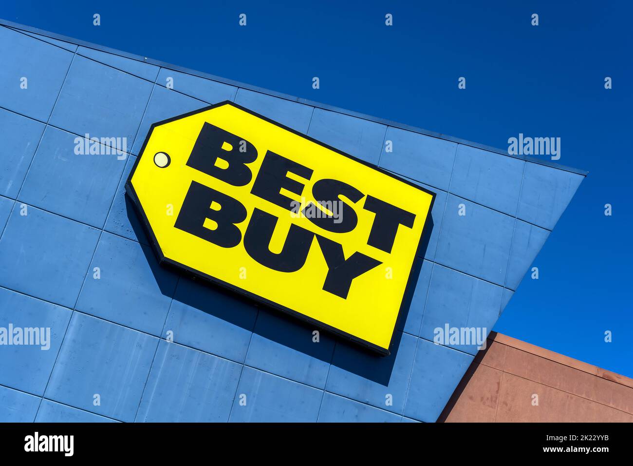 Best Buy store in Portland, Oregon, USA Stock Photo