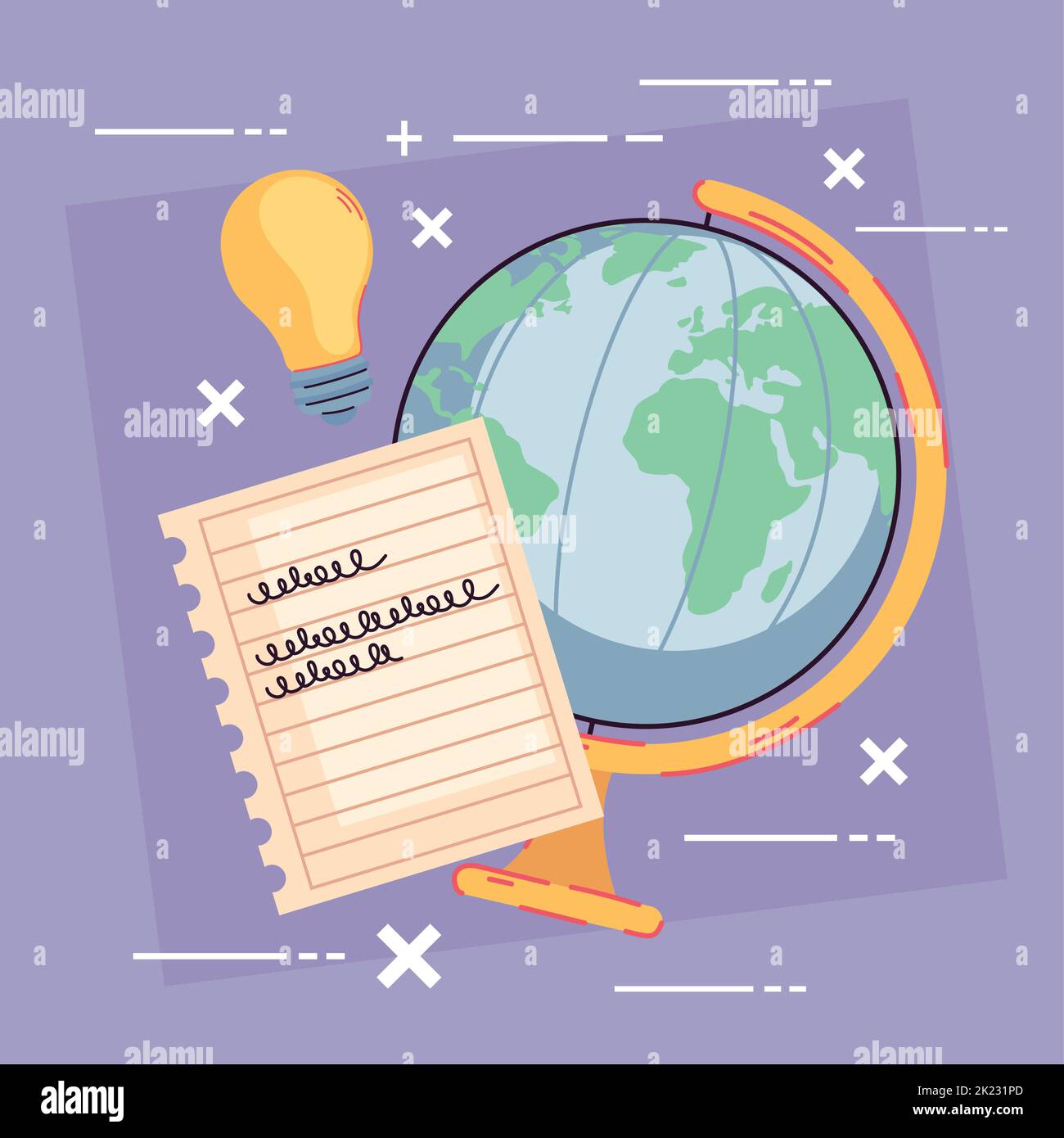 world map with bulb supplies Stock Vector Image & Art - Alamy