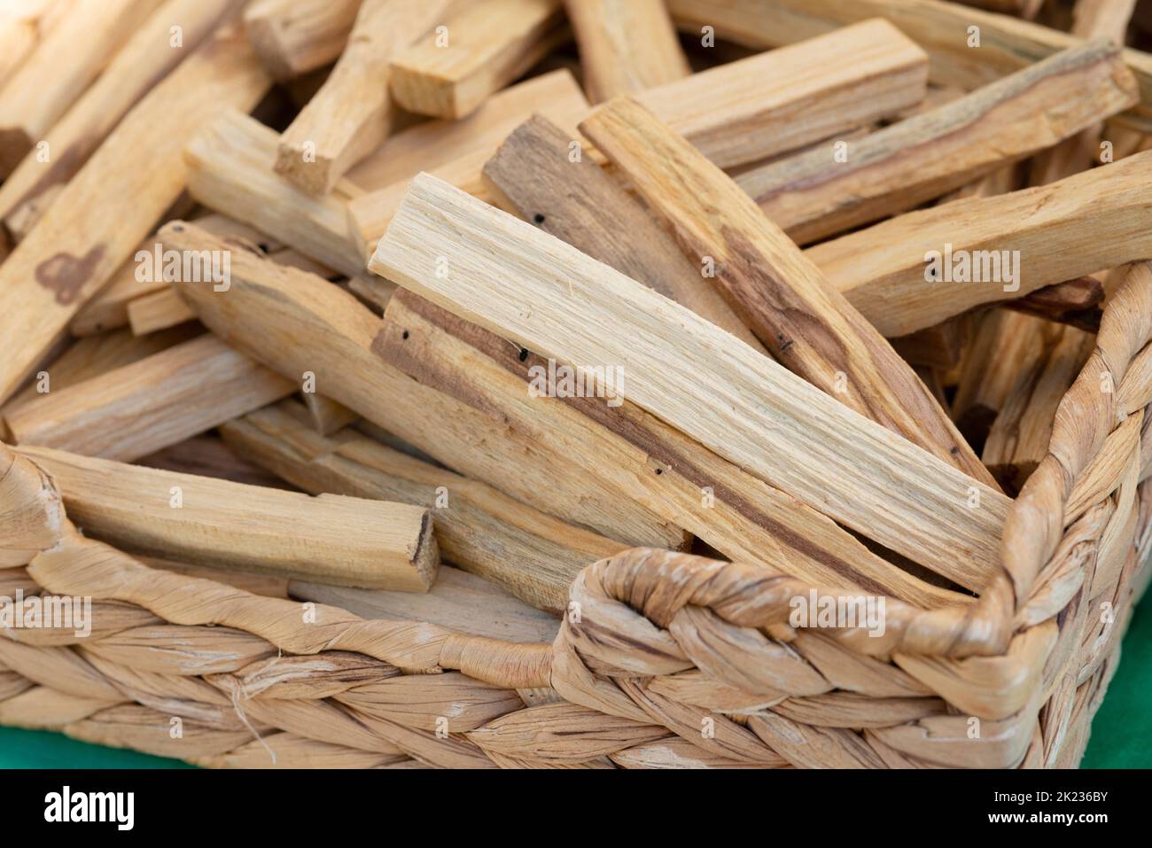 Palo Santo Tree Incense Sticks Stock Photo