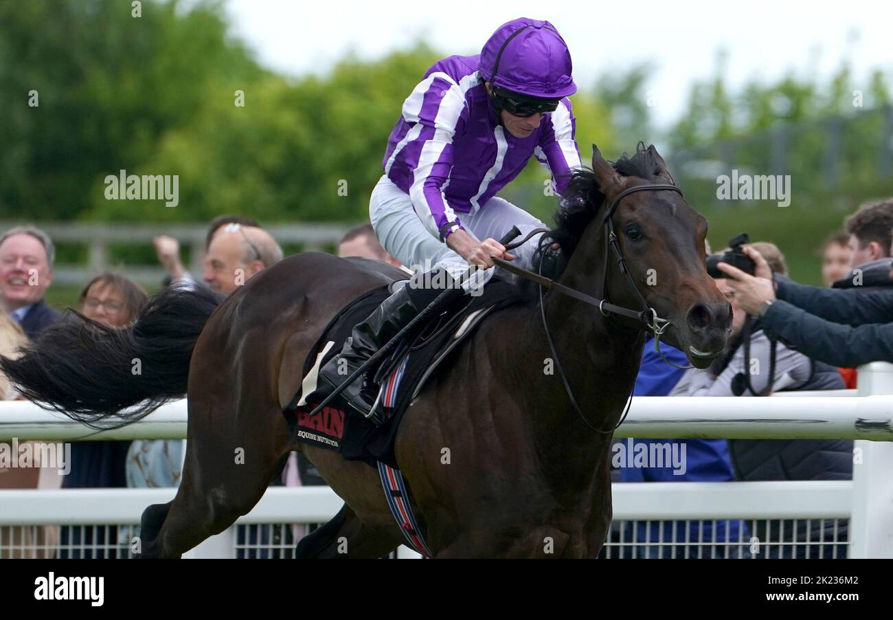 File photo dated 21-05-2022 of Blackbeard, who heads a field of eight colts declared for the Juddmonte Middle Park Stakes at Newmarket on Saturday. Issue date: Thursday September 22, 2022. Stock Photo