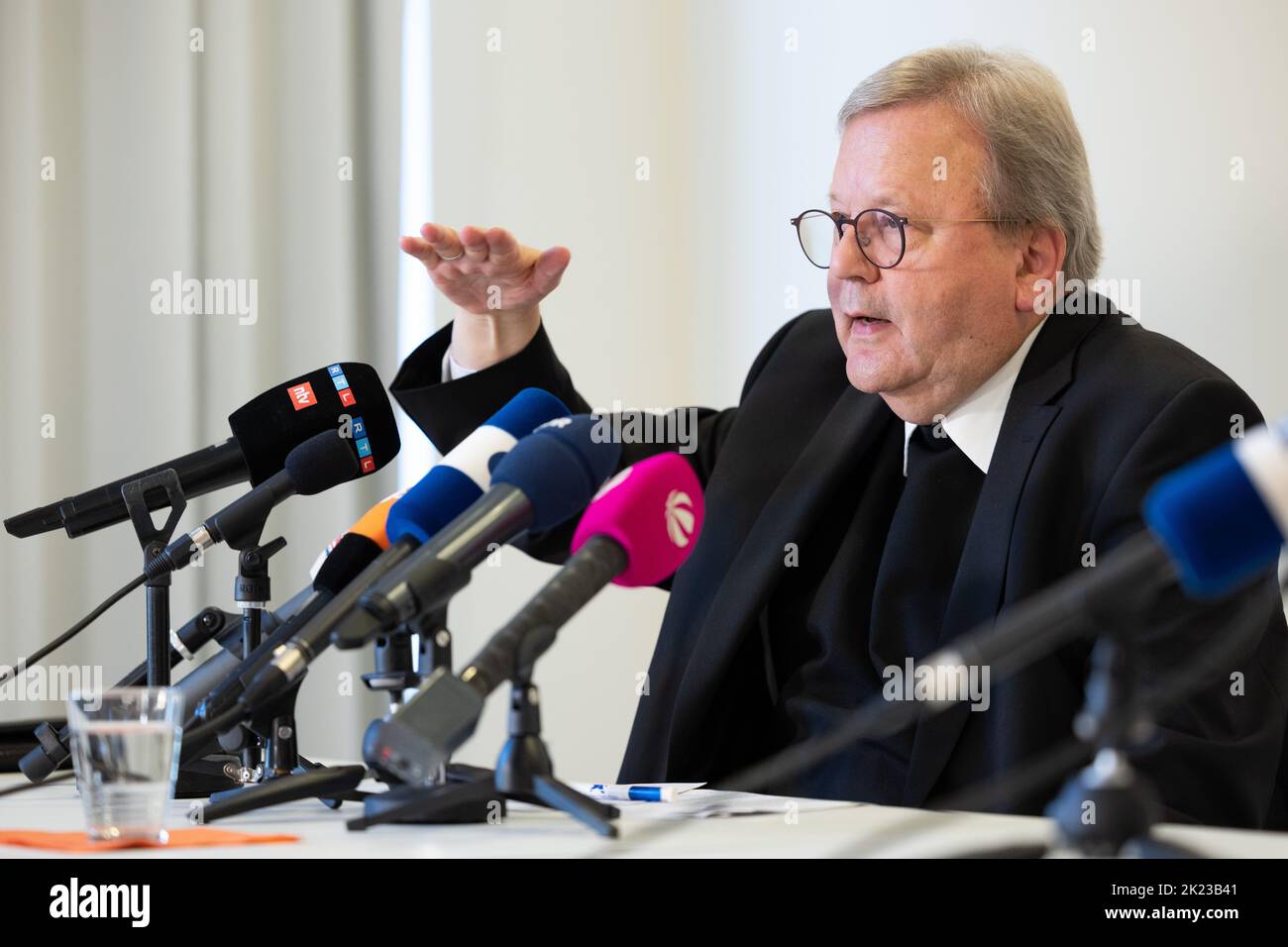 22 September 2022, Lower Saxony, Osnabrück FranzJosef Bode