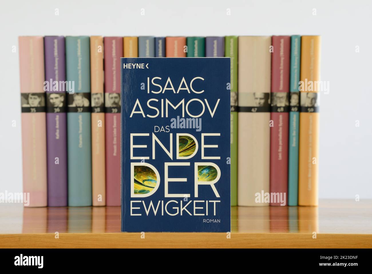Isaac Asimov The End of Eternity Novel Stock Photo