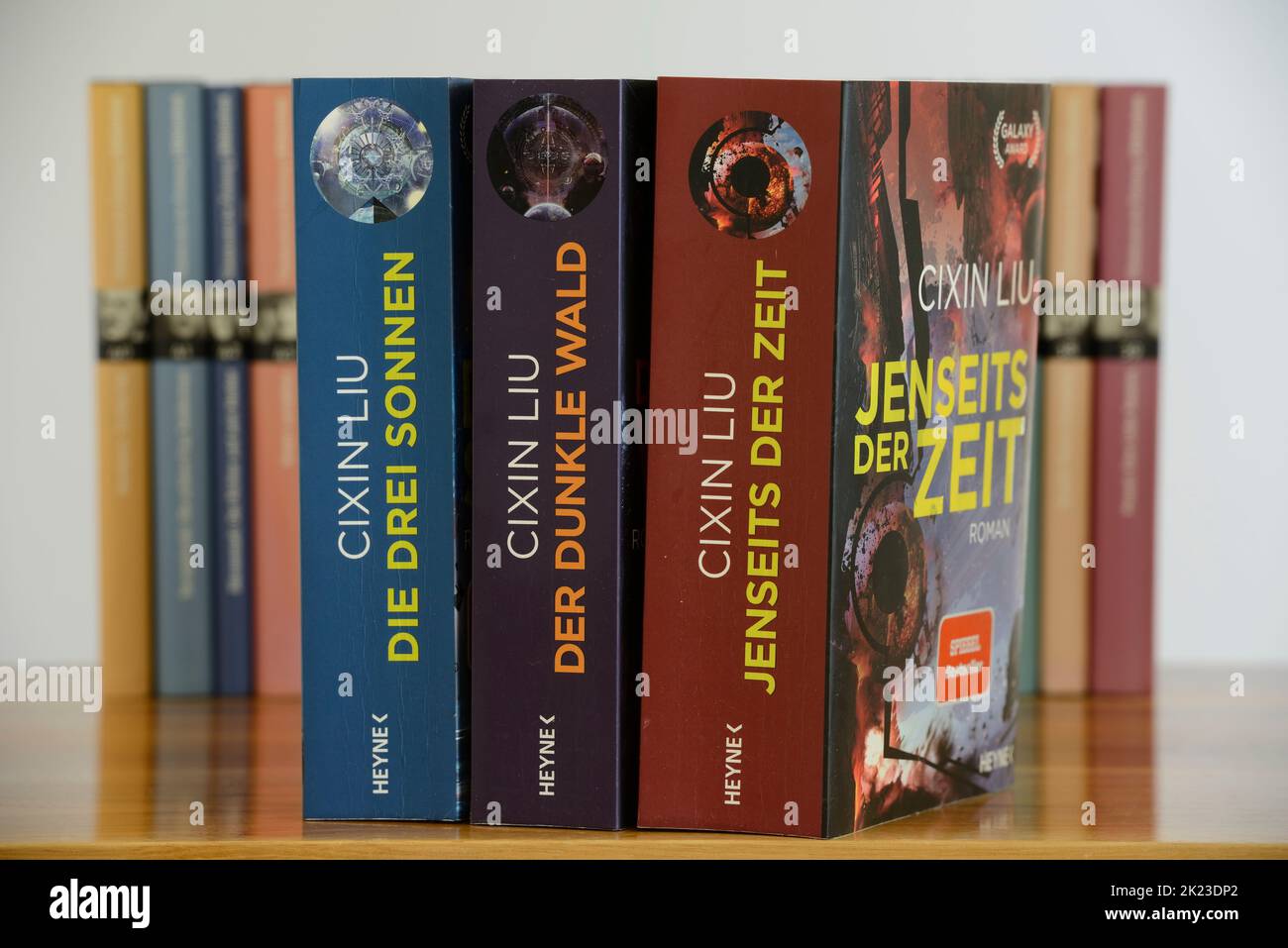 Liu Cixin Trisolaris Trilogy Stock Photo