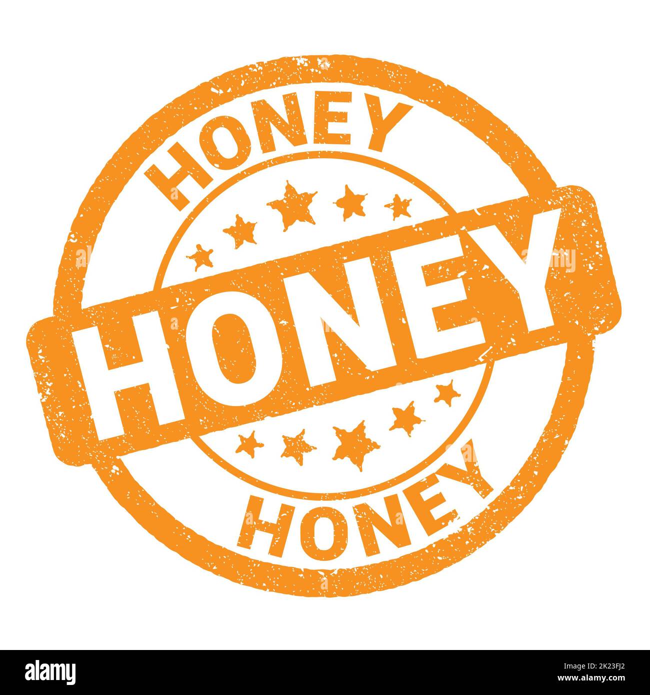 Honey logo hi-res stock photography and images - Alamy
