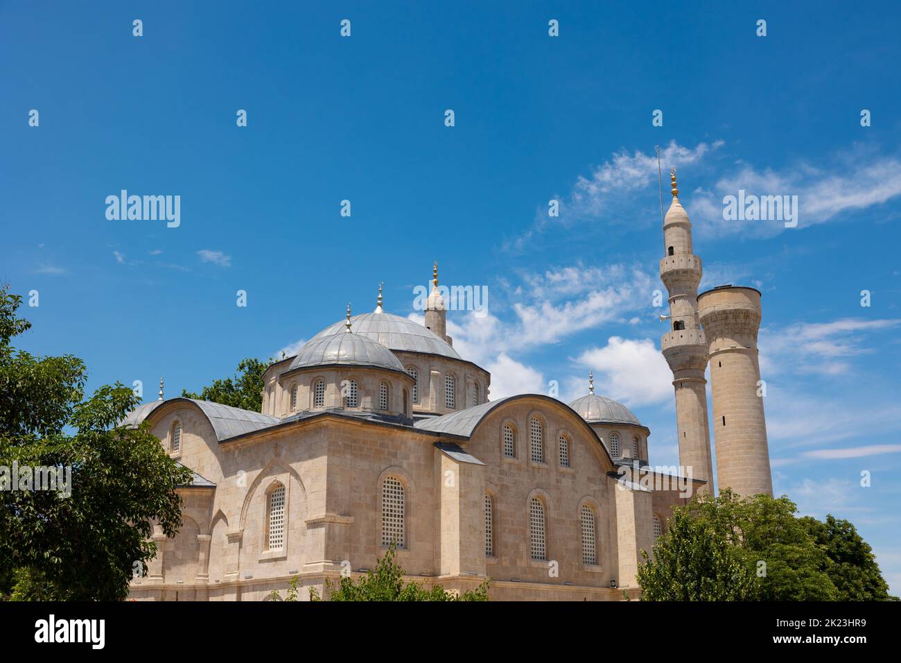 Malatya Yeni Mosque or Teze Cami or Haci Yusuf Tas mosque. Islamic background photo. Stock Photo