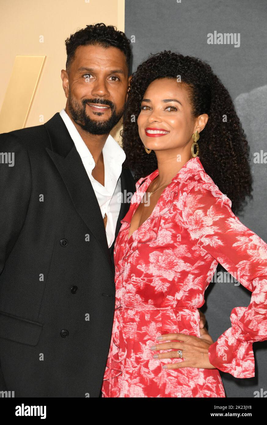 Los Angeles, Ca. 21st Sep, 2022. Rochelle Aytes, CJ Lindsey, at The