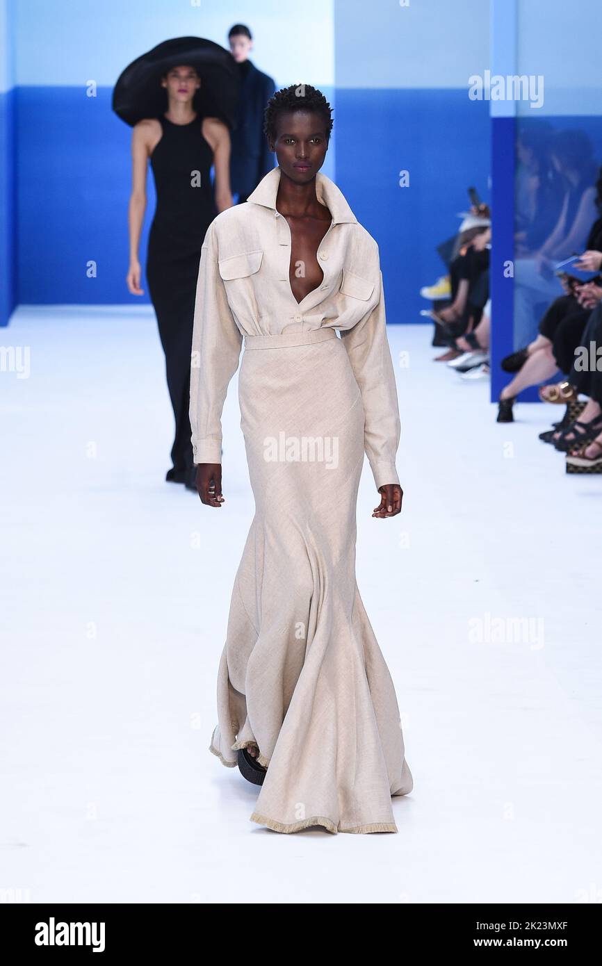 Milan, Italy, 22/09/2022, Milan Fashion Week Women S/S 2023 Max Mara