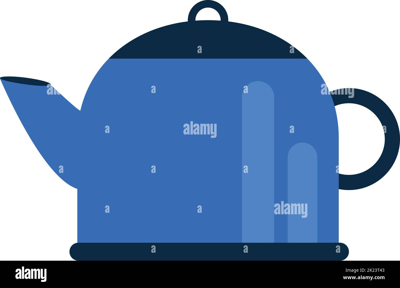 Kettle icon. Boiling water vessel. Teapot symbol Stock Vector Image