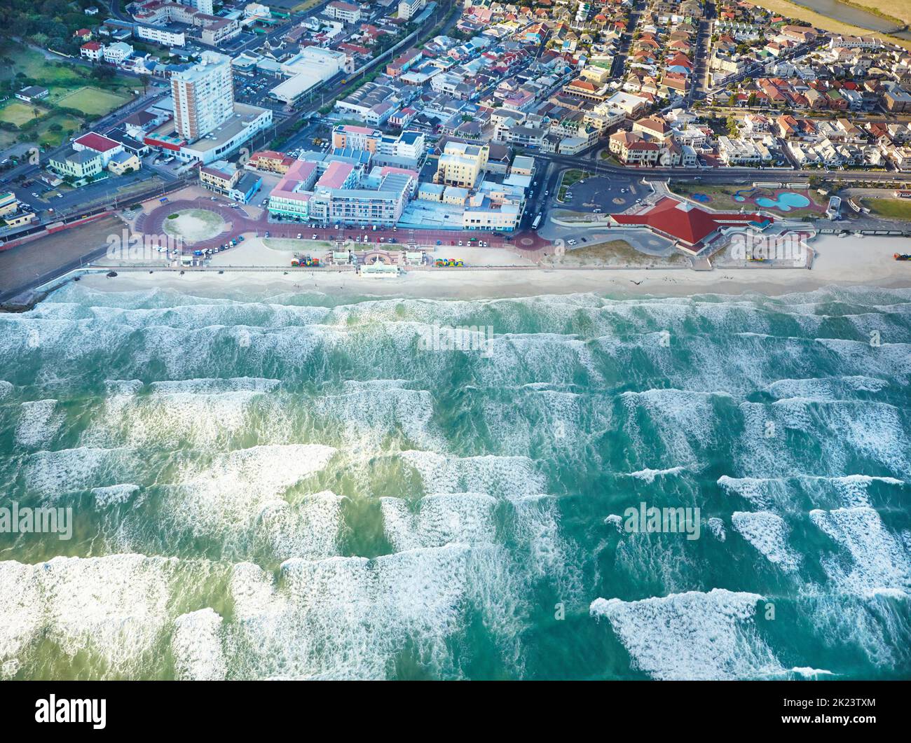 Scenic aerial shot small road hi-res stock photography and images - Alamy