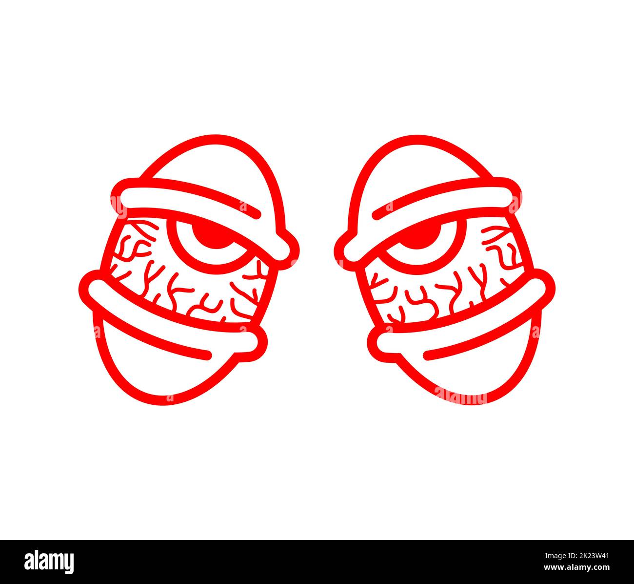 Stoned eyes Stock Vector Images - Alamy
