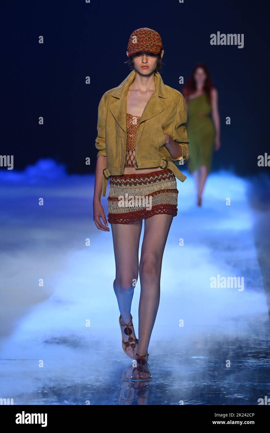 Milan, Italy, 22/09/2022, Milan Fashion Week Women S/S 2023 Alberta