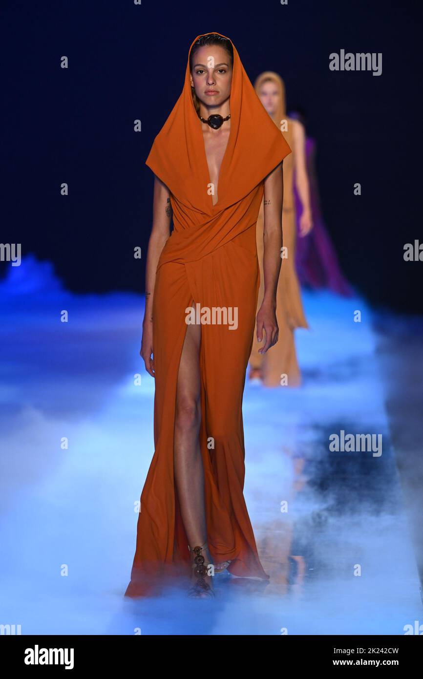 Milan, Italy, 22/09/2022, Milan Fashion Week - Women S/S 2023 Alberta