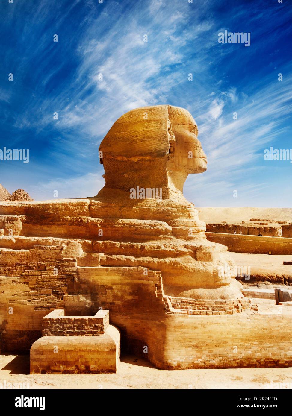 Great Sphinx of Egypt, ancient architecture Stock Photo Alamy
