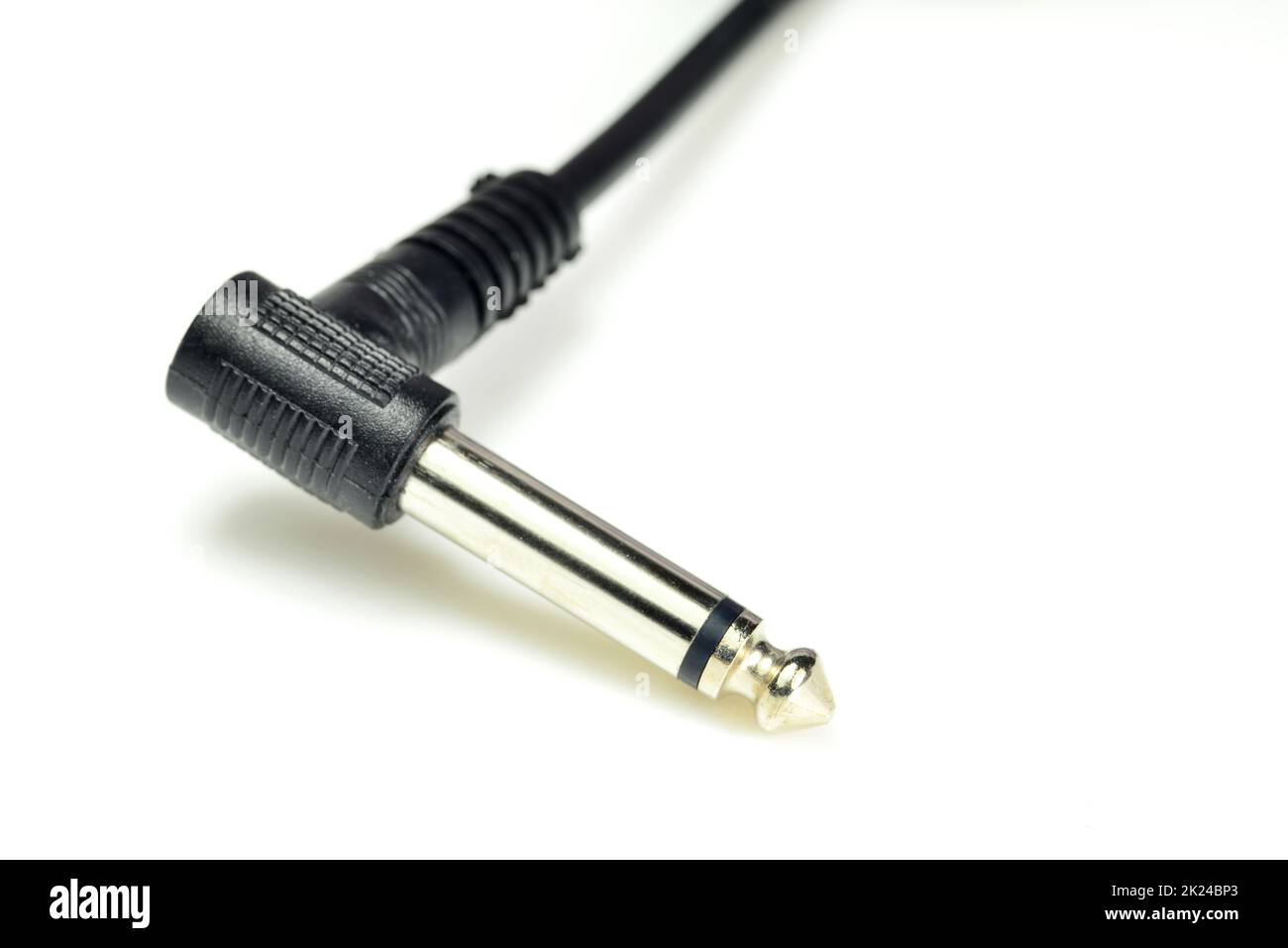6.5mm phone connector in a closeup Stock Photo Alamy