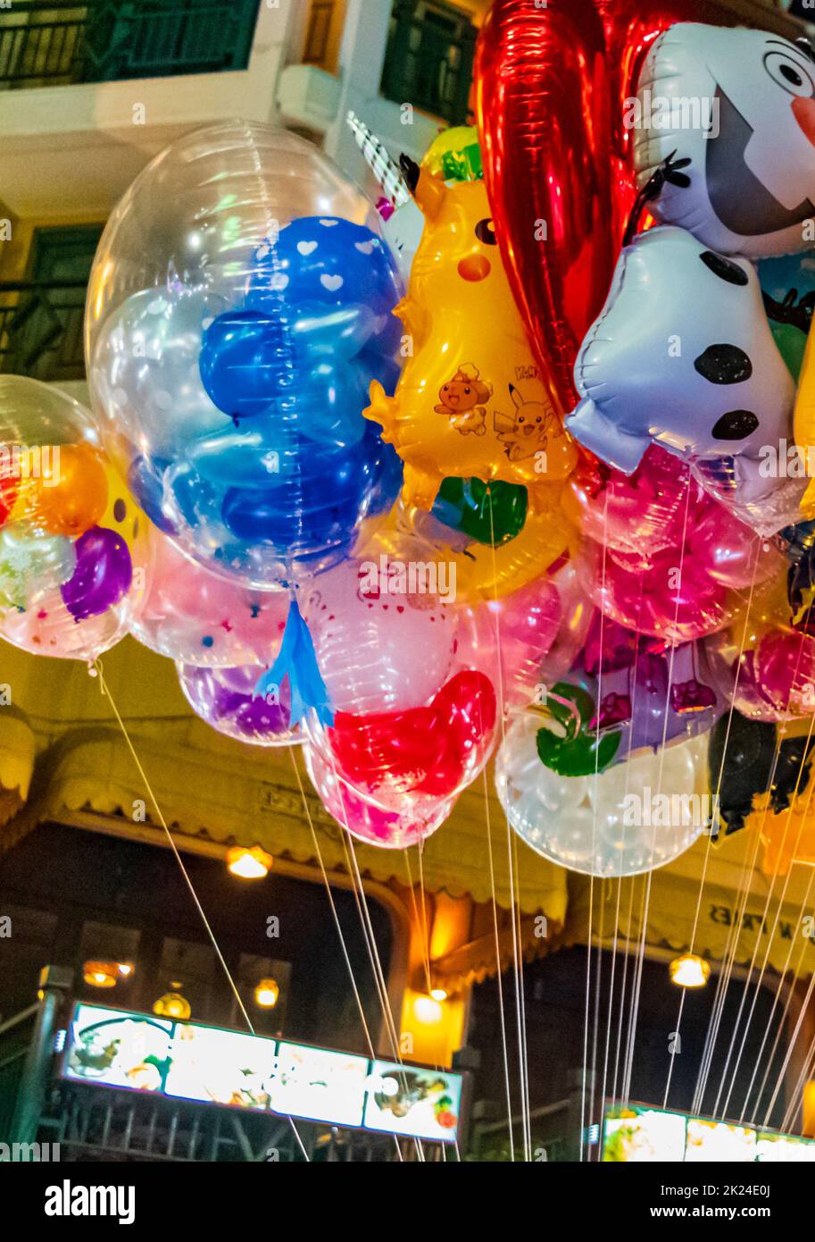 Bangkok Thailand 22. Mai 2018 Khaosan Khao San Kaosan Road balloons ...