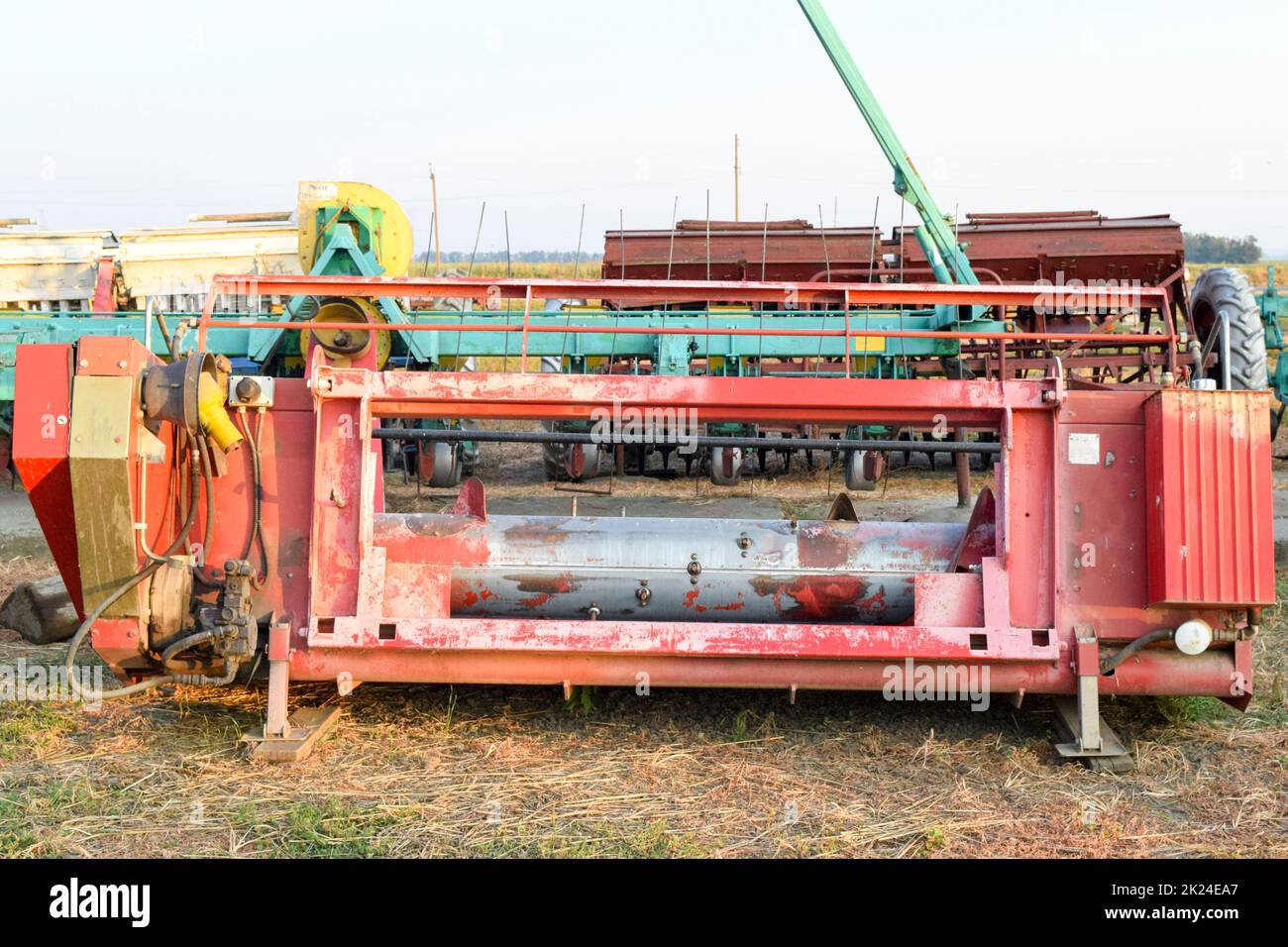 Harvest part of combine harvester Trailer Hitch for tractors and