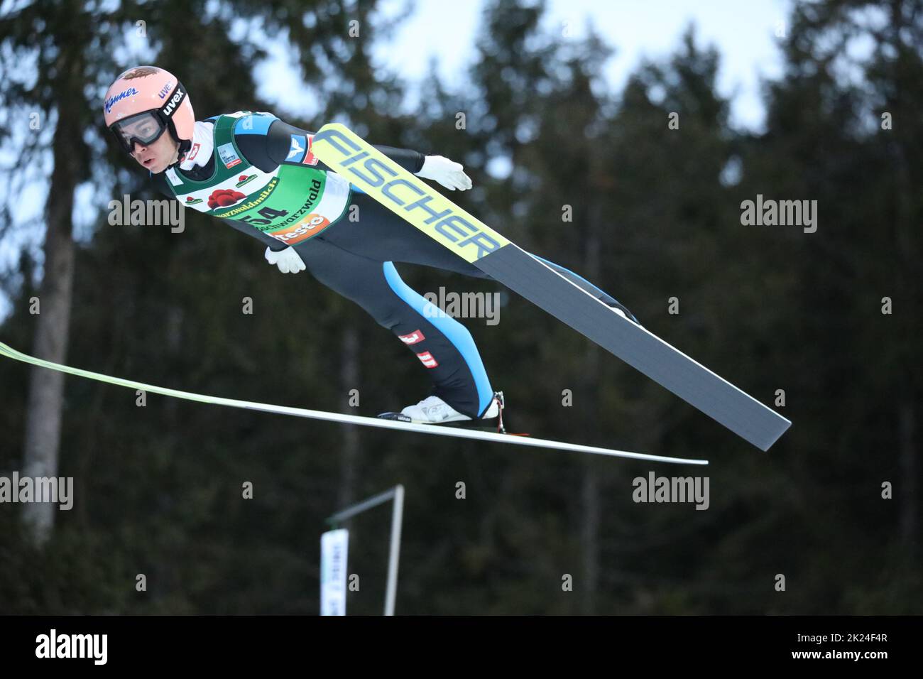 Stefan Kraft (Österreich / AUT)   beim FIS Weltcup Skispringen Titisee-Neustadt Einzel Stock Photo