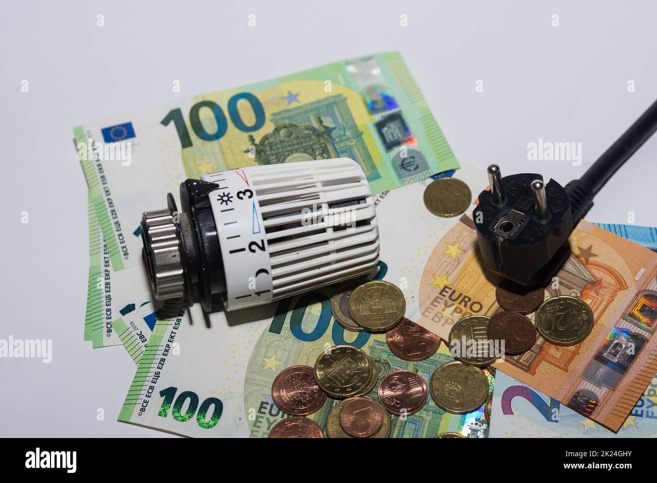 Energy prices increase and energy consumption thermostatic controller