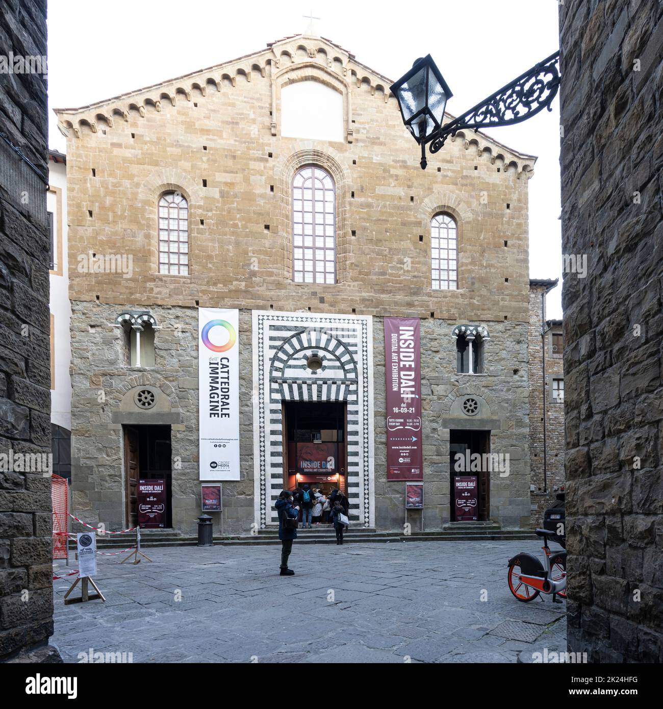Florence, Italy. January 2022.  Cathedral of the Image museum in the historic center of the city Stock Photo