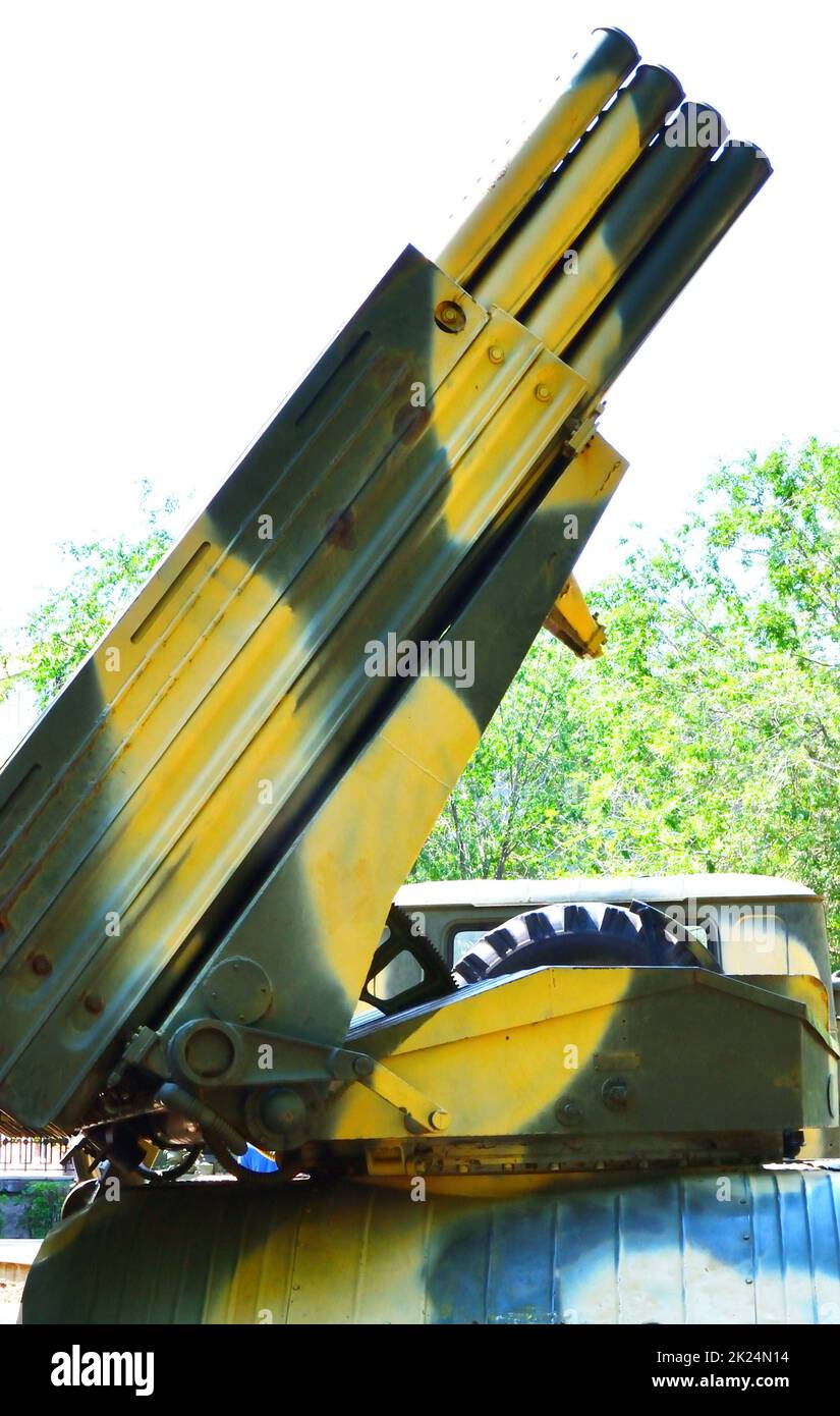 Grad missile launcher hi-res stock photography and images - Alamy
