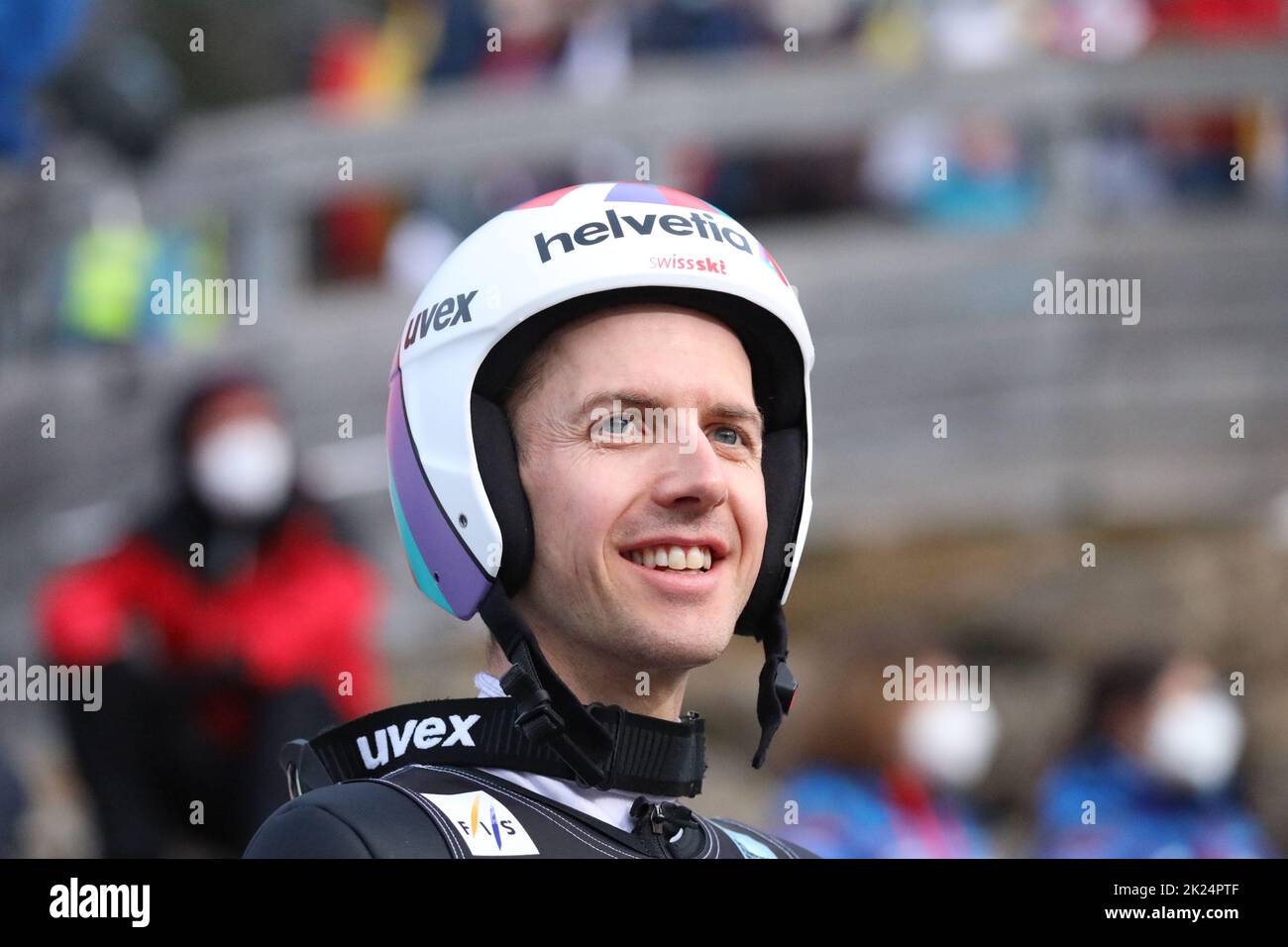 Simon Ammann (Schweiz /SUI) bei der Qualifikation zum FISWeltcup 2022