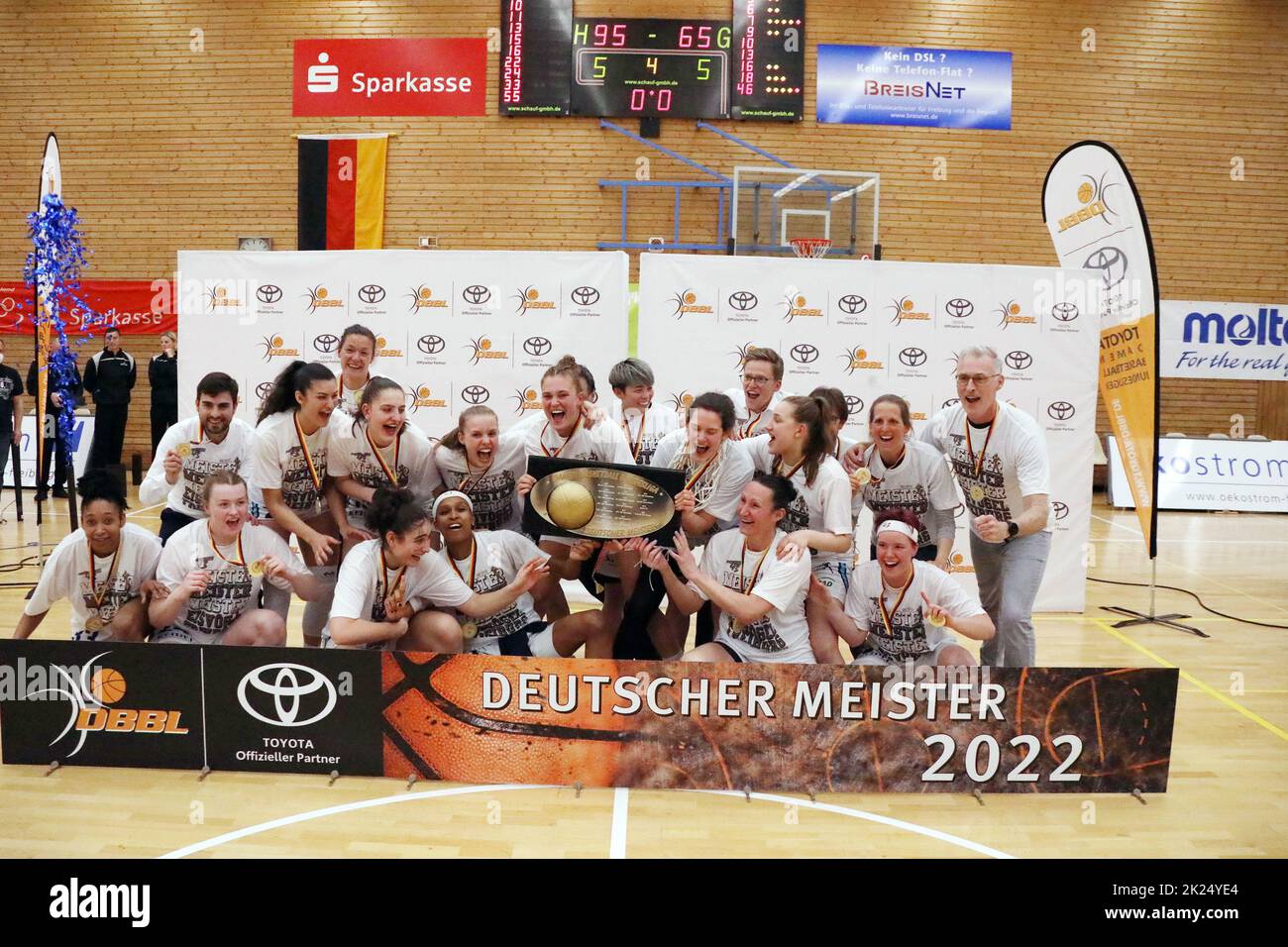 Damenteam deutscher meister hi-res stock photography and images - Alamy