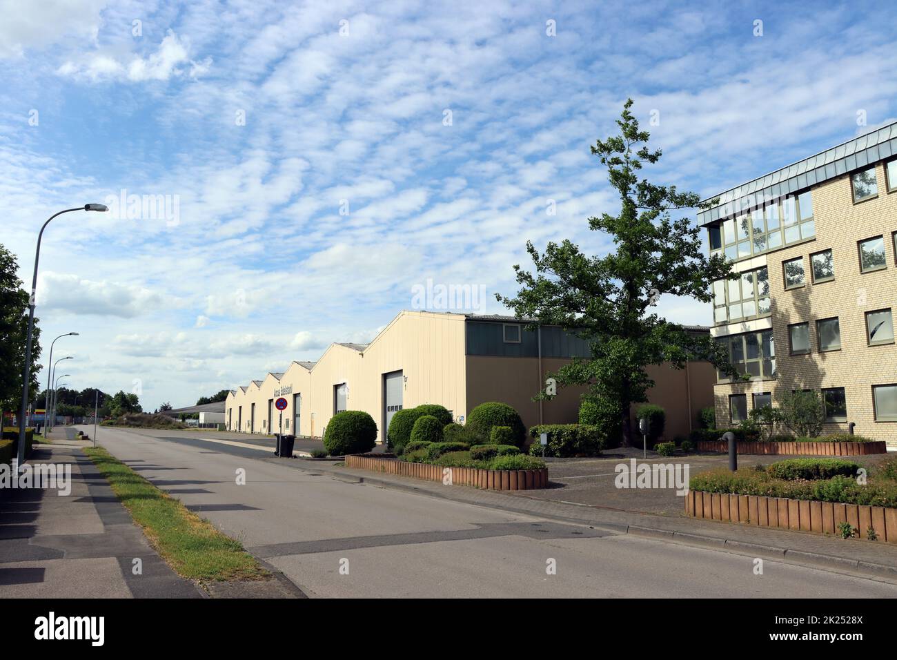 Firmensitz der Arcus Edelstahl GmbH, Nordrhein-Westfalen, Deutschland, Weilerswist Stock Photo