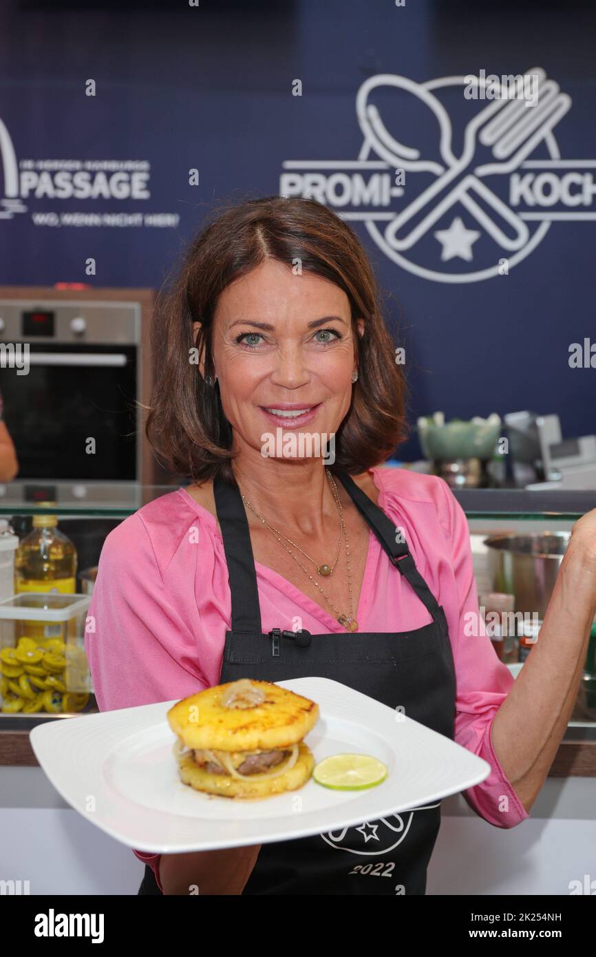 Gerit Kling, Promi Kochen zu Gunsten der Hamburger Tafel Tag 4 in der Europa Passage, Hamburg, 11.06.2022 Stock Photo