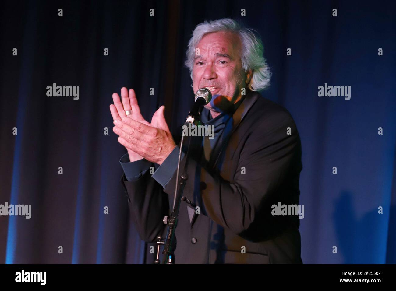 Stefan Gwildis, Benefiz Konzert 'Bäume statt Beton', BraKula, Hamburg, 10.06.2022 Stock Photo