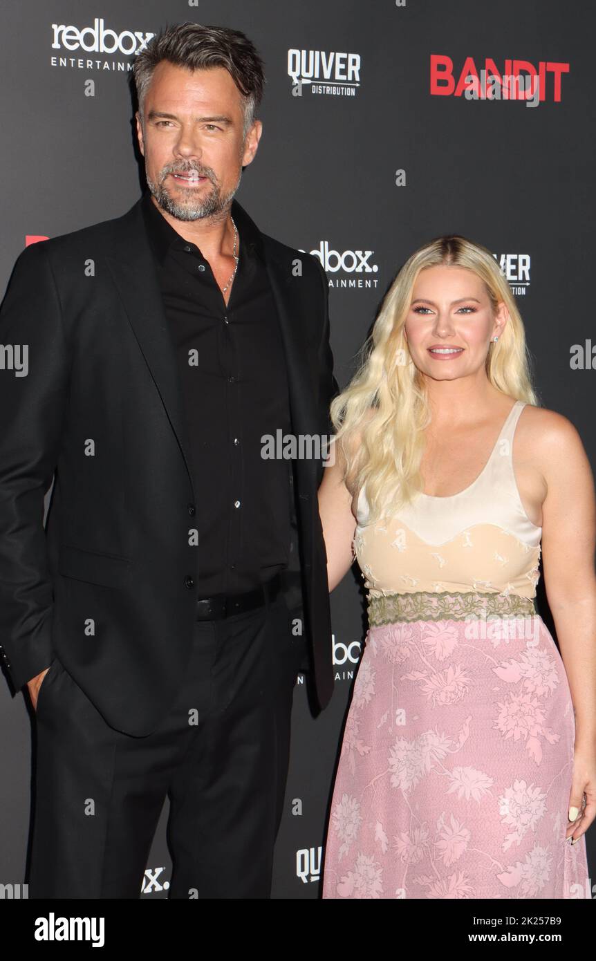 Josh Duhamel, Elisha Cuthbert  09/21/2022 The World Premiere of "Bandit" held at the Harmony Gold Theater in Los Angeles, CA. Photo by I. Hasegawa / HNW/ Picturelux Stock Photo