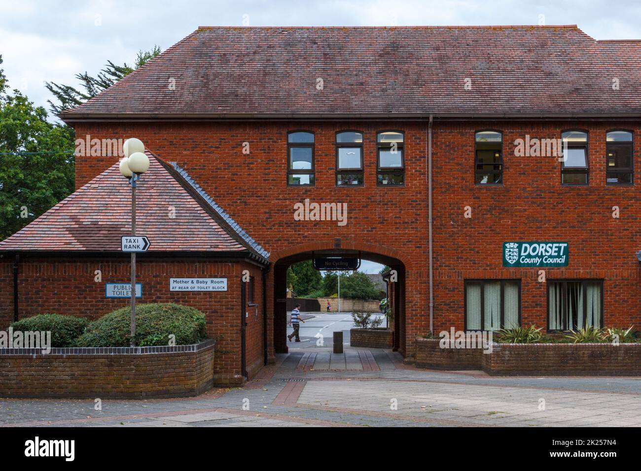 Dorset County Council building in Ferndown, Dorset, UK Stock Photo Alamy