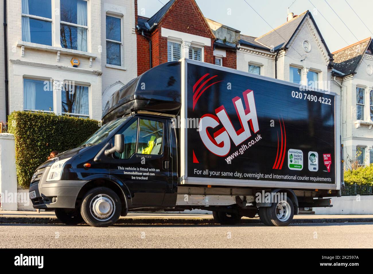 Local residents complain about the parking of large vehicles in their