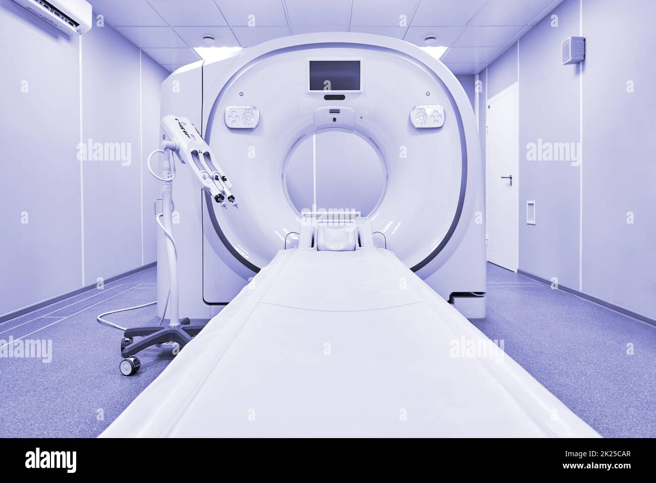 MRI resonance imaging in Hospital, medical equipment Stock