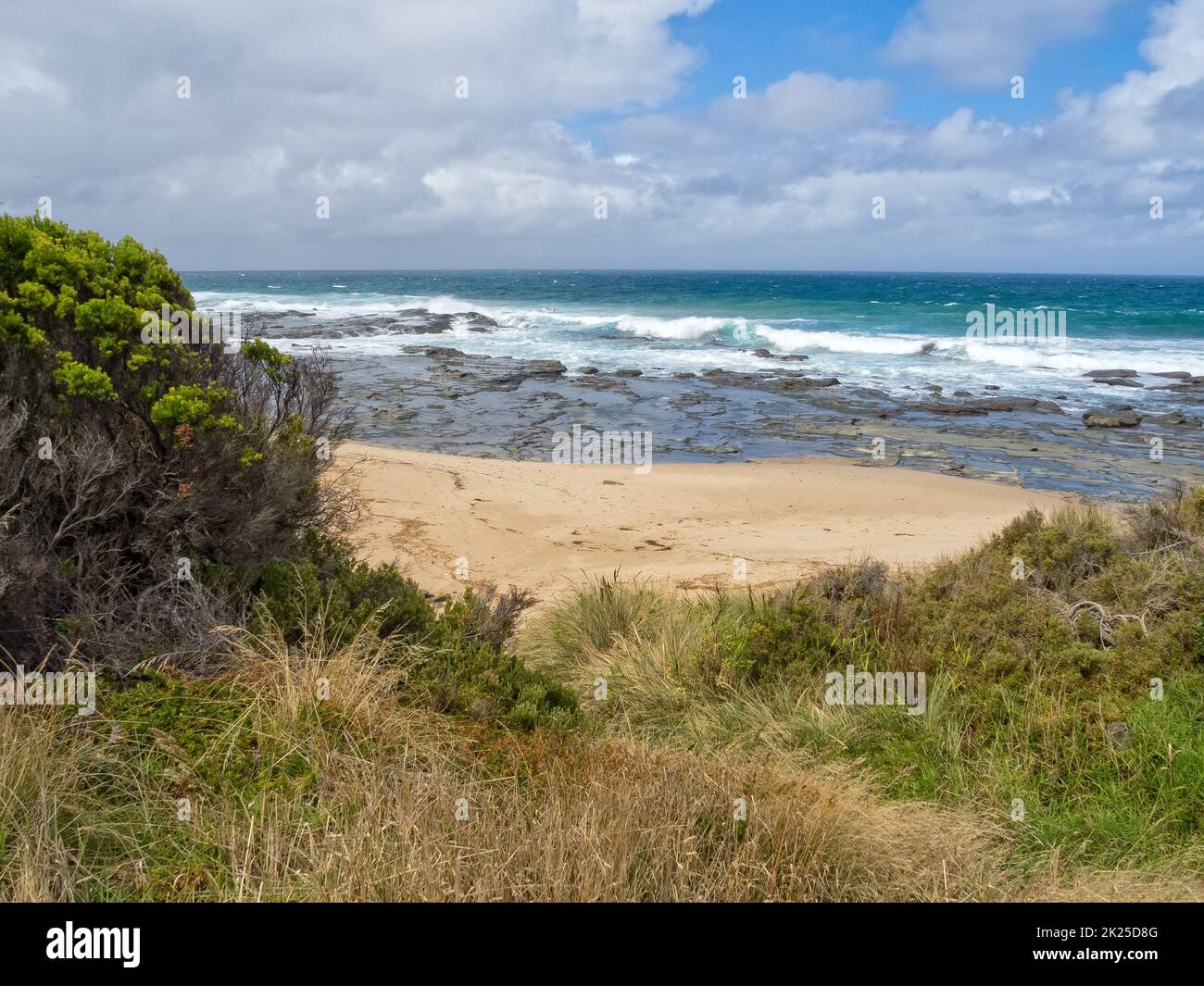 Beach at Marengo Stock Photo